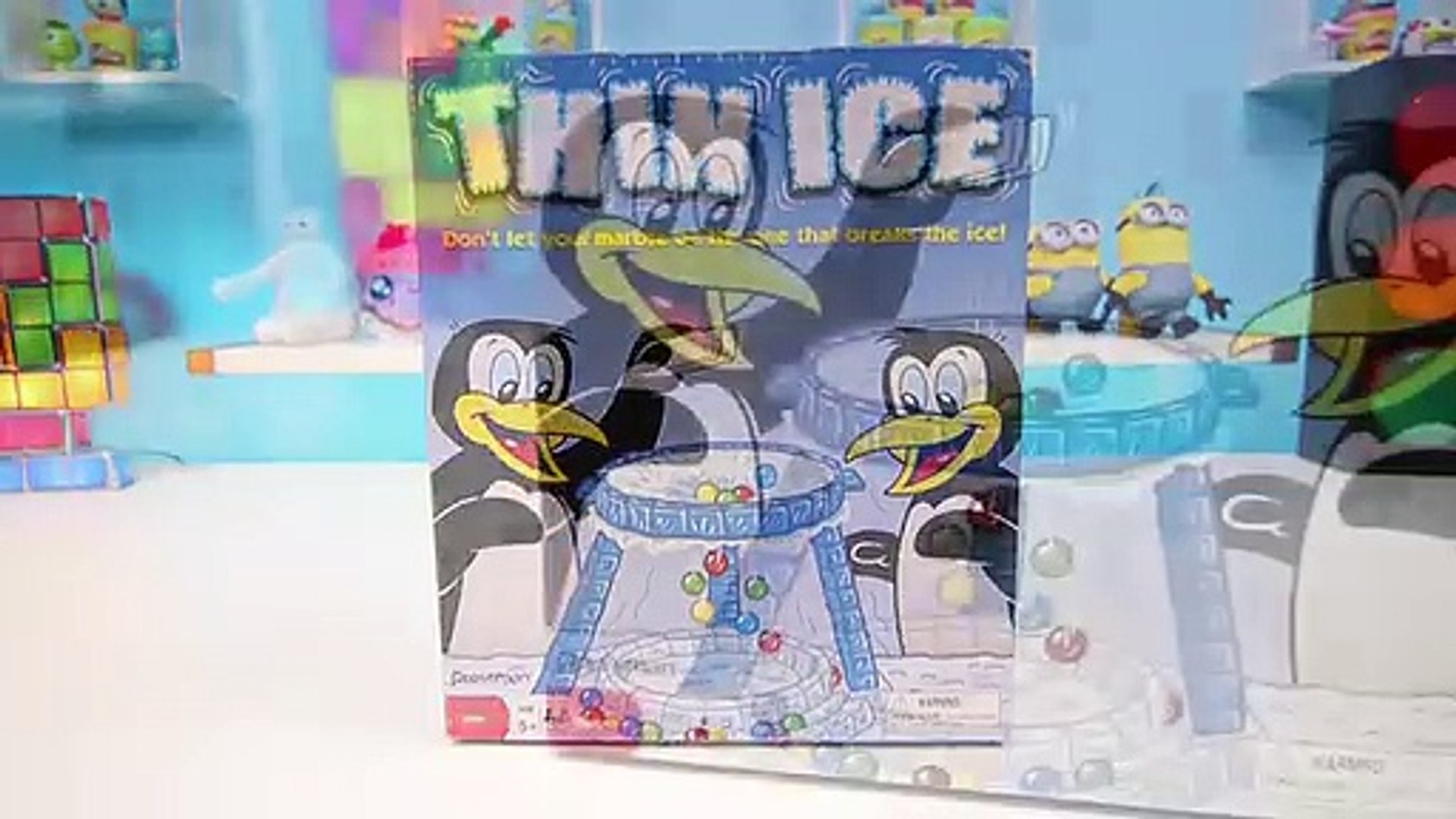 Thin Ice Family Fun Board Game Drop The Marbles But Don T Break The Ice Challenge Game Video Dailymotion