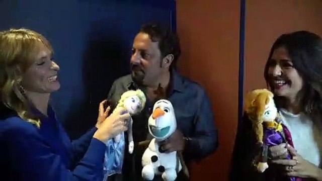 Frozen 2 Il Segreto di Arendelle Film - Intervista ai doppiatori- Autieri, Rossi e Brignano