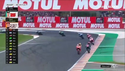 MotoGP'de İspanya etabında korkunç kaza: Havada takla attı