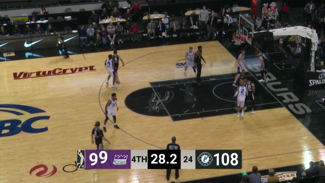 Eric Mika Posts 25 points & 12 rebounds vs. Austin Spurs