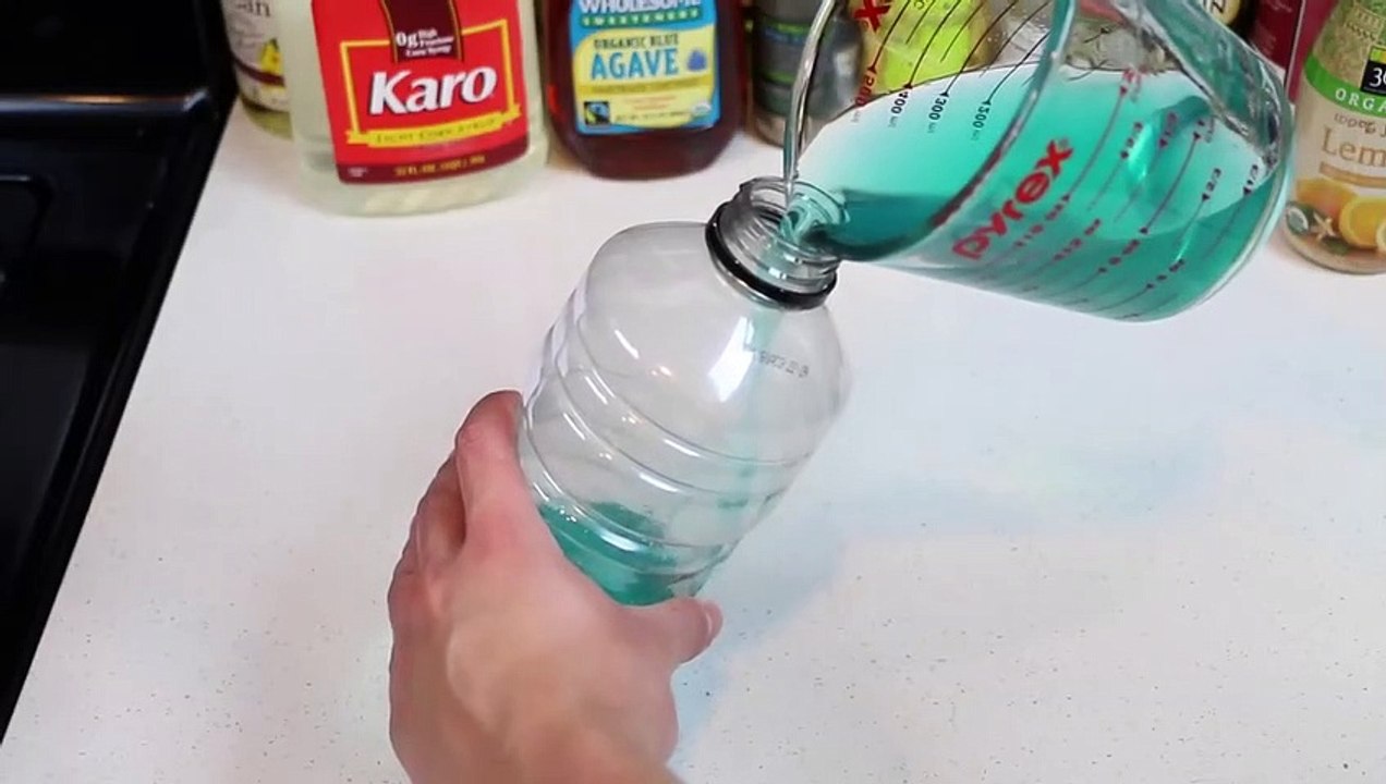 How to Make a HUGE Powerade Gummy Bottle Jello Dessert video Dailymotion