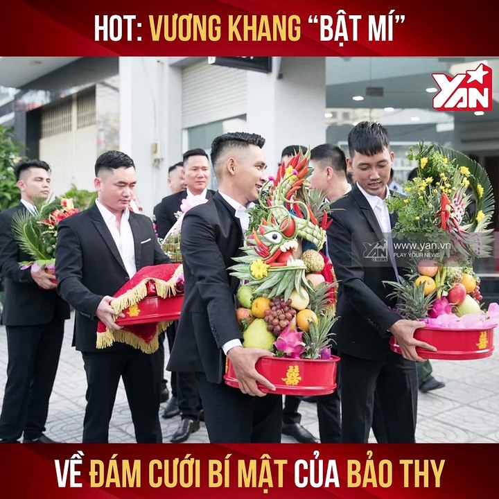VƯƠNG KHANG ''BẬT MÍ'' VỀ ĐÁM CƯỚI BÍ MẬT CỦA BẢO THY II YANNEWS