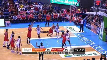 Northport vs Ginebra - 4th Qtr November 17, 2019 - Eliminations 2019 PBA Govs Cup