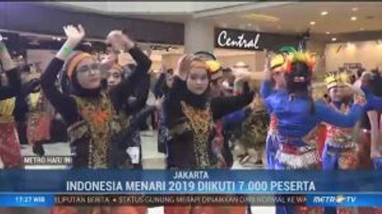 7 Ribu Penari Meriahkan Indonesia Menari 2019