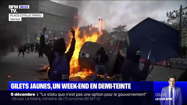 Gilets jaunes: retour sur un week-end en demi-teinte pour l'anniversaire du mouvement