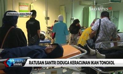 Diduga Karena Ikan Tongkol, Ratusan Santri Keracunan