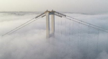 İstanbul'da masalsı görüntü