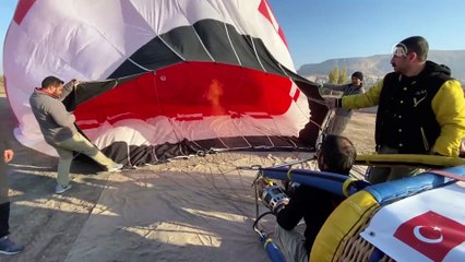 Bakan Varank ilk yerli balon ile uçtu - NEVŞEHİR