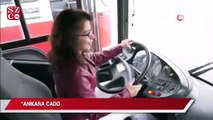 Kadınlar otobüs şoförü olmak için sınava girdi