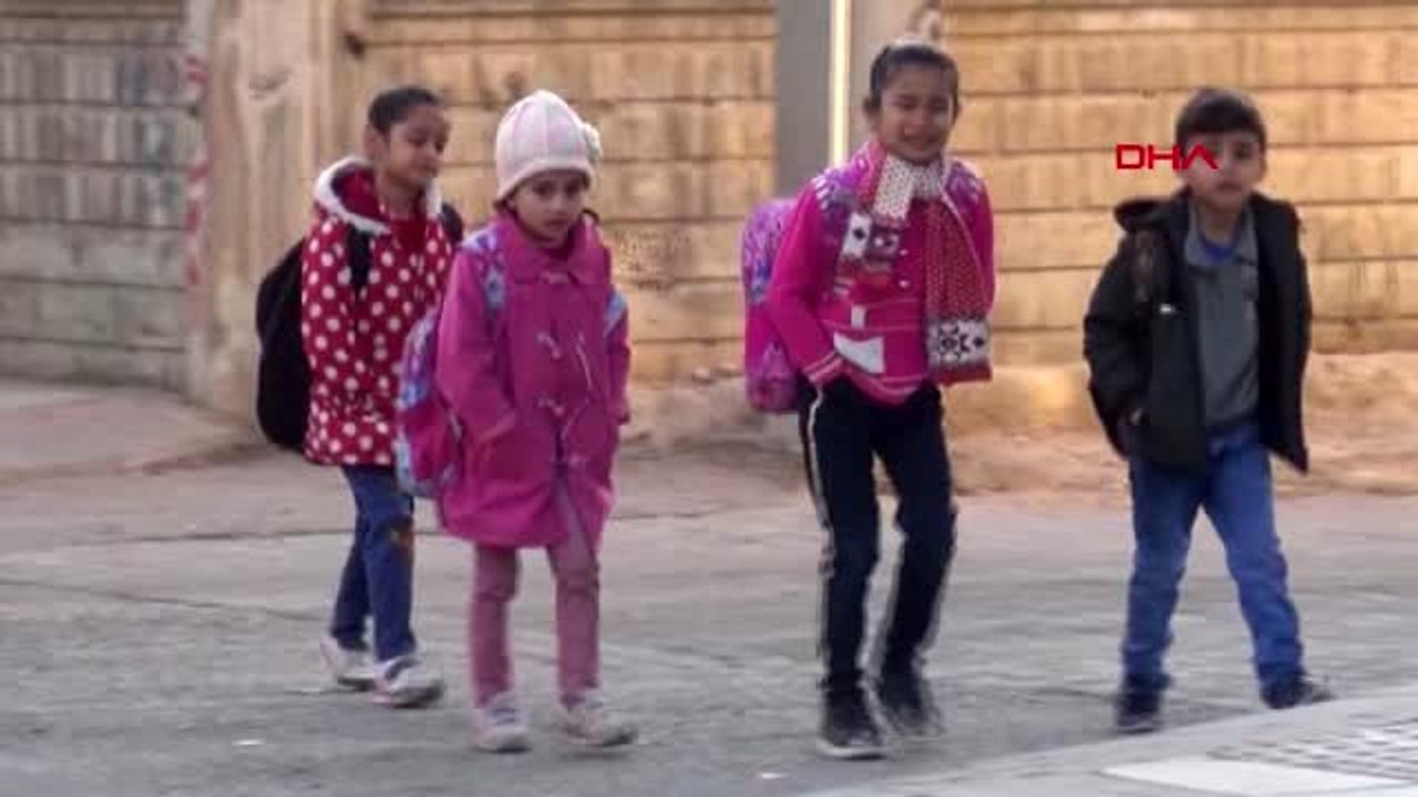 Şanlıurfa akçakale'de telafi eğitimi ara tatilde devam ediyor