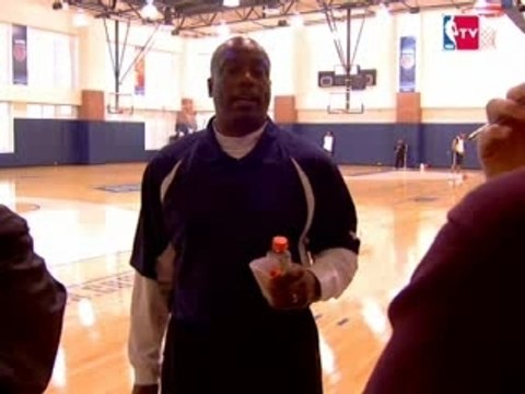 Michael Jordan Bobcats training