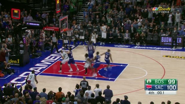 Smart comes up short as Kings snap Celtics' streak