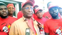 Sidya Touré annonce le maintien de la marche du FNDC de l'aéroport à l'esplanade du palais du peuple