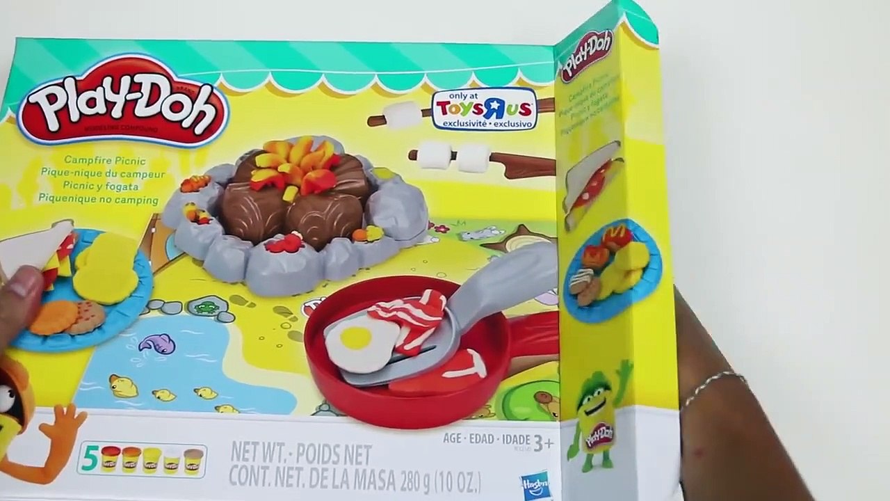 play doh campfire