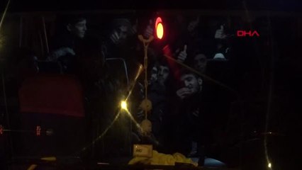 Edirne yunanistan'dan 30 göçmenin türkiye'ye itildiği iddiası