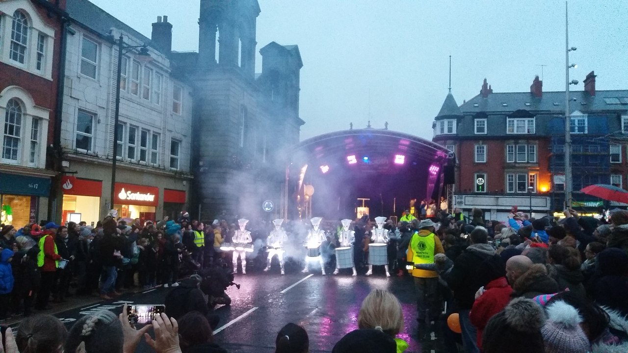 Spark at Morpeth Christmas event