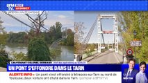 Un pont s'effondre, 3 véhicules dans le Tarn - 18/11
