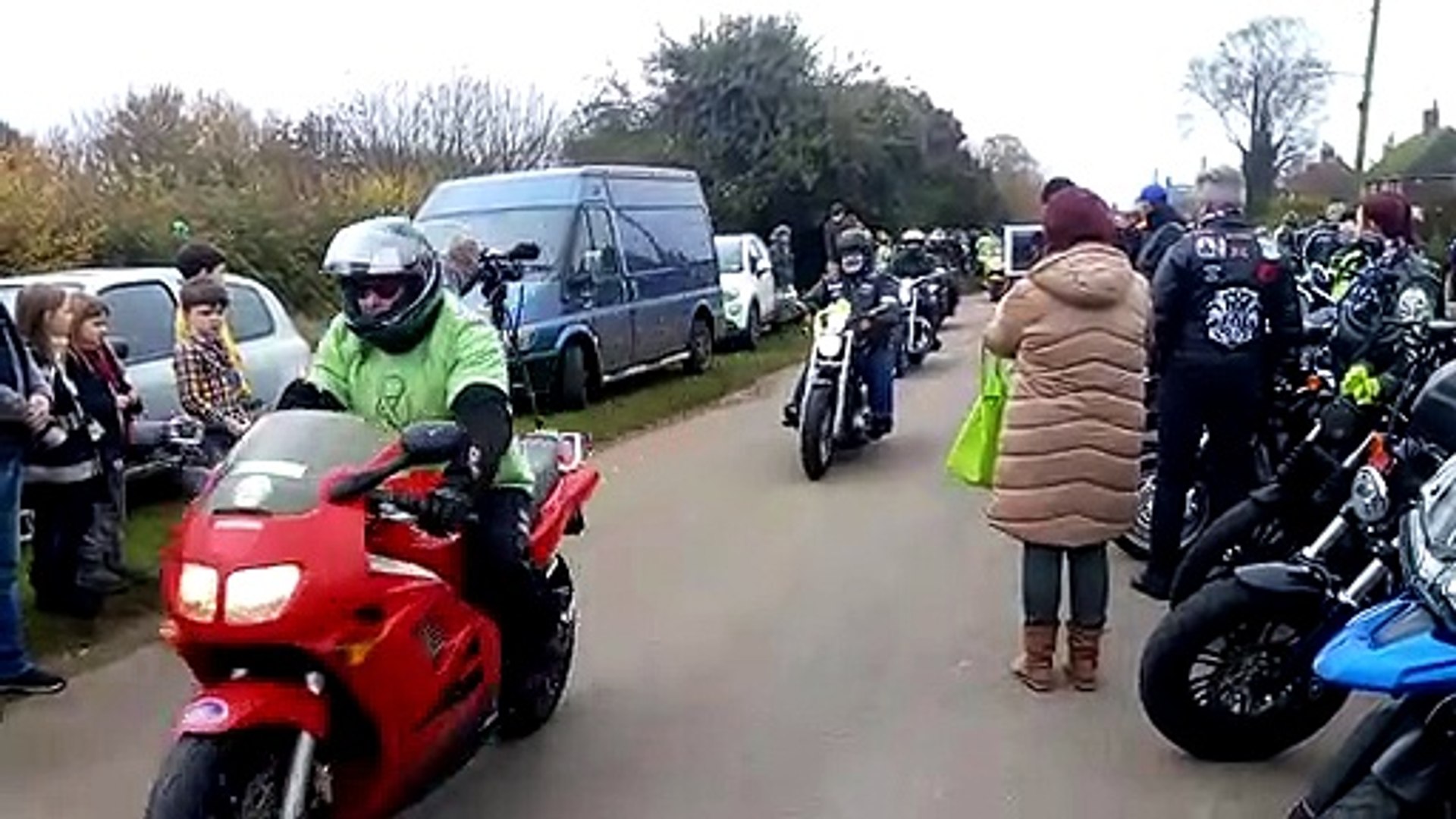 ⁣Harry Dunn Justice for Harry motorcycle ride