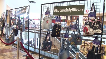 Kot parçaları sanat eserine dönüştürdü