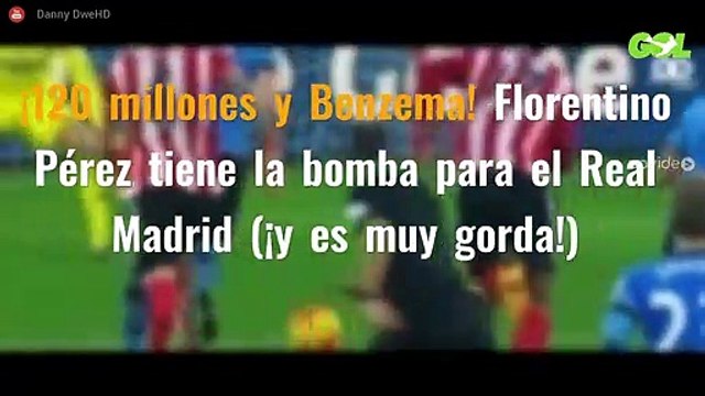 ¡120 millones y Benzema! Florentino Pérez tiene la bomba para el Real Madrid (¡y es muy gorda!)