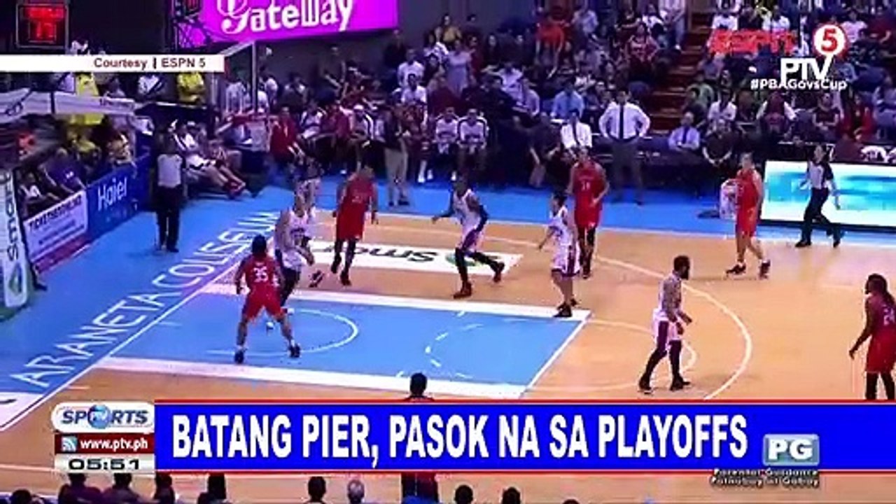 Batang Pier, pasok na sa playoffs