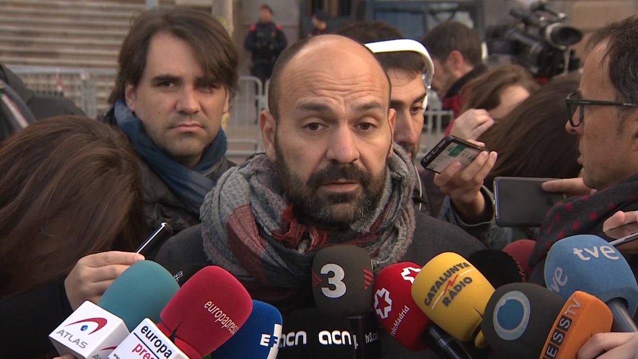 Mauri (Òmnium) considera una "vergüenza" el juicio a Torra