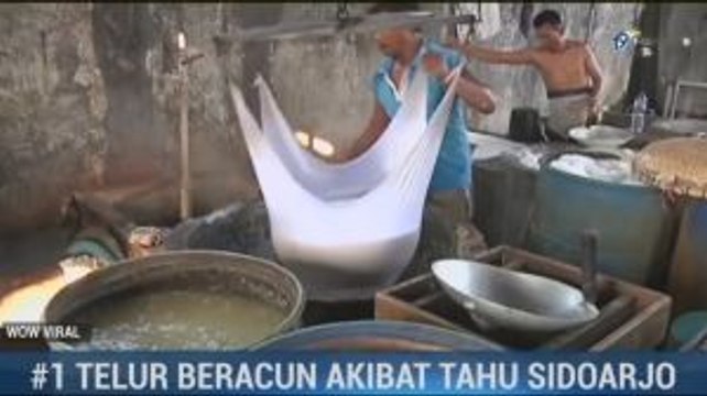 Pabrik Tahu di Sidoarjo Pakai Bahan Bakar Sampah Plastik Impor