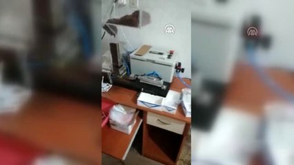 Kiraladıkları iş yerinde kaçak sigara imal ettikleri iddiasıyla iki şüpheli yakalandı