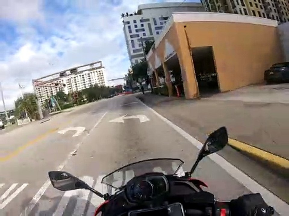 Cop Turns Car into Instant Roadblock