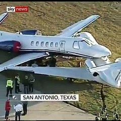 Vídeo viral: Así chocan dos aviones en el aeropuerto internacional de San Antonio