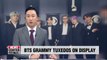 Tuxedos worn by BTS at Grammy Awards to be displayed at Grammy Museum from Wed.