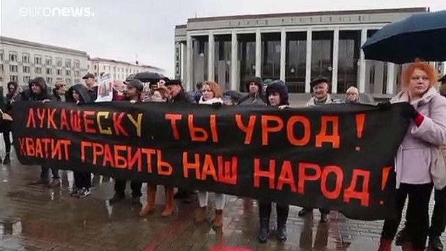 Белорусы ненавидят Лукашенко : оппозиция не признаёт результаты выборов