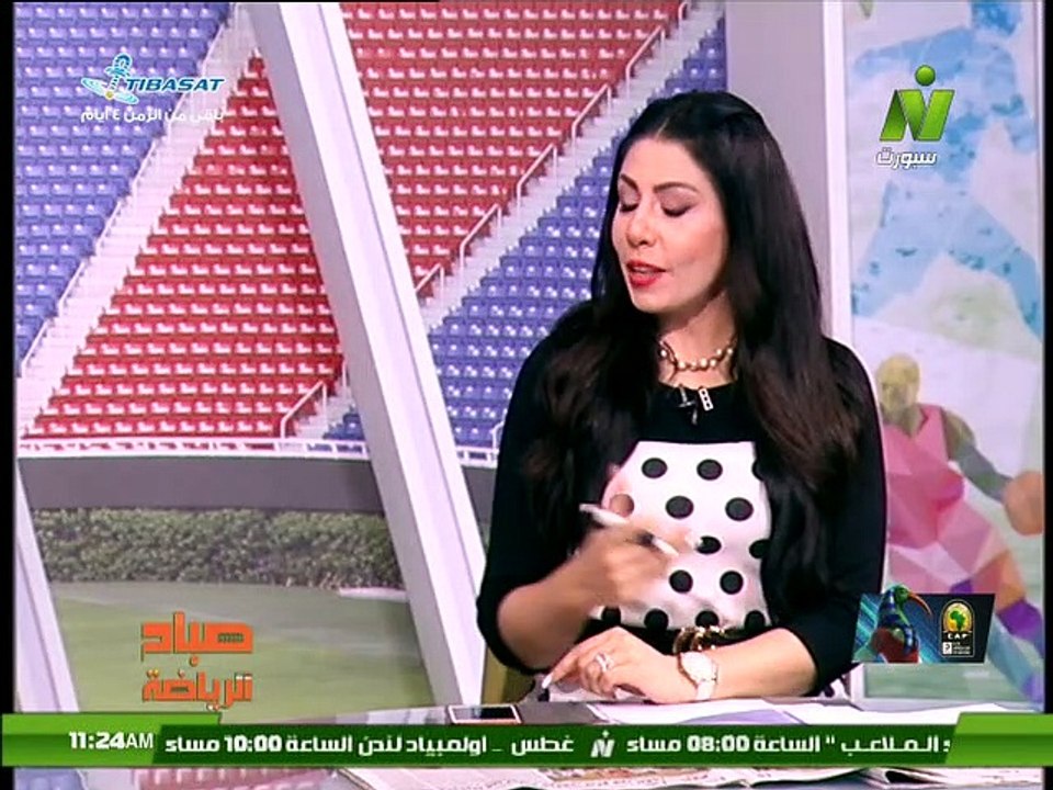 صباح الرياضة الاعلامية سها ابراهيم حوار م / شريف حبيب محافظ بنى سويف 18 - 11 - 2019