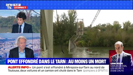 Pont effondré dans le Tarn: l'enquête est ouverte (2/2) - 18/11