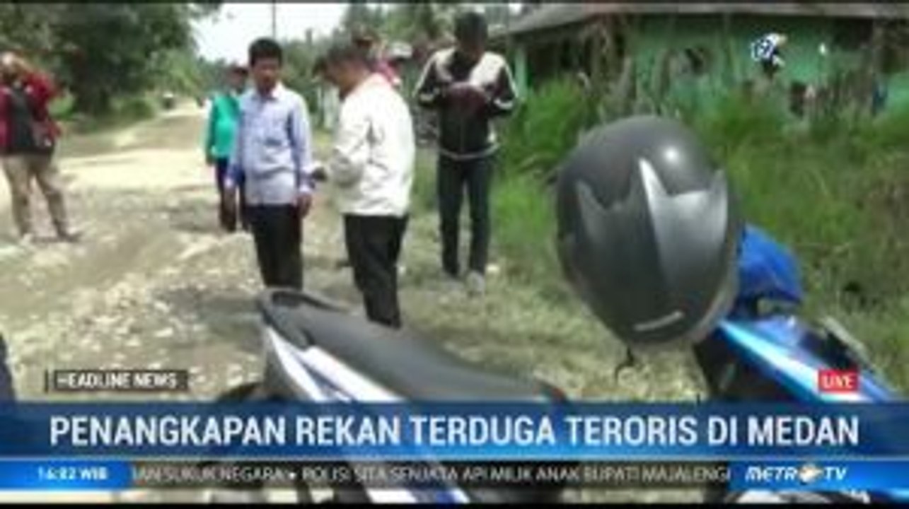 Densus 88 Tembak Mati Dua Orang Terduga Rekan Teroris Medan