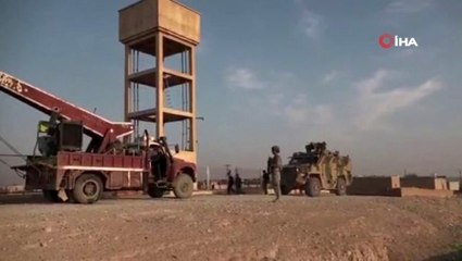 Mehmetçik Rasulayn'ın köyüne elektrik getirdi