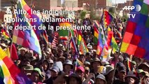 Bolivie: des indigènes demandent la démission de Jeanine Áñez