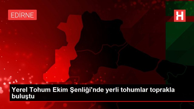 Yerel Tohum Ekim Şenliği'nde yerli tohumlar toprakla buluştu
