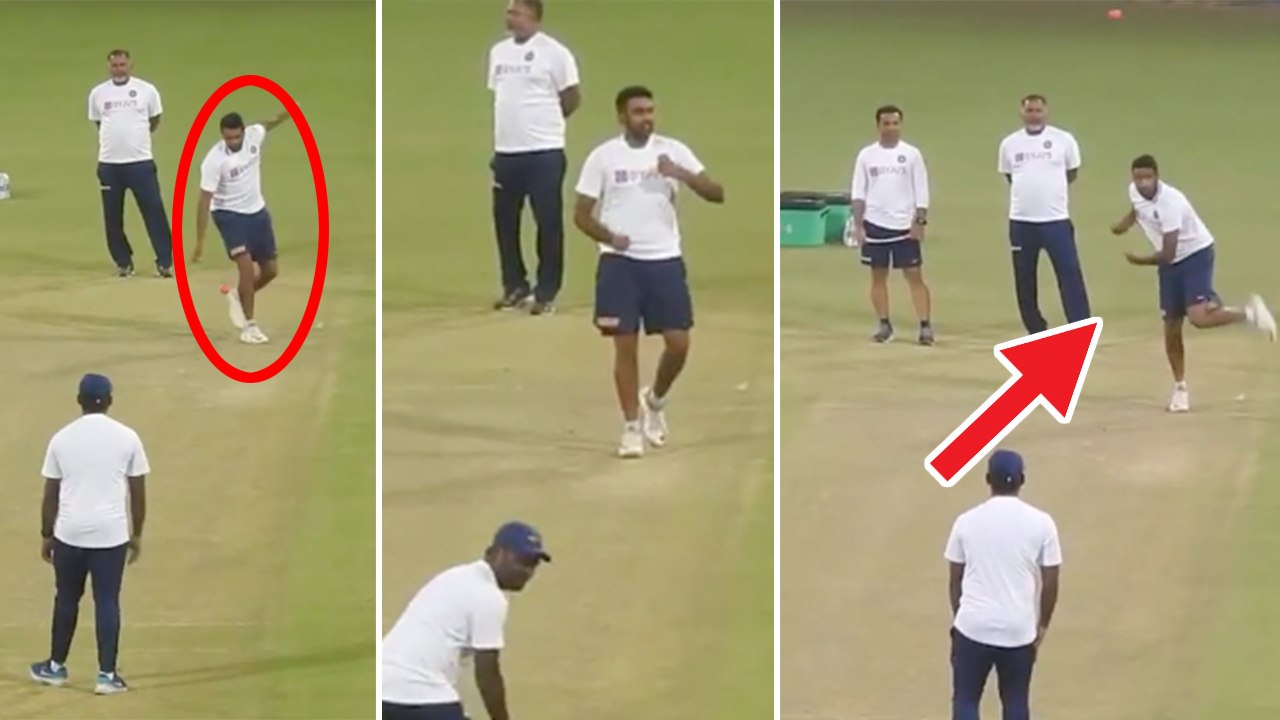 Ashwin bowls like jayasuriya | Ashwin bowling left arm | Ashwin batting left