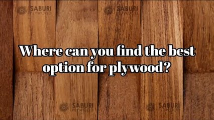 How to choose Best Plywood