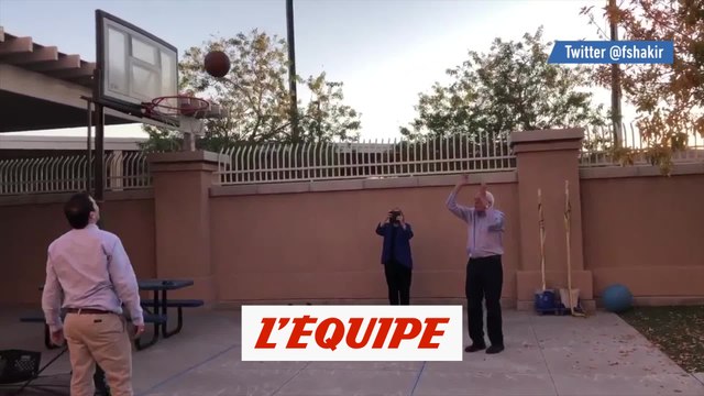 Bernie Sanders enchaîne les paniers - Basket - WTF