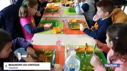 Beaumont-du-Ventoux : Les élèves mangent au restaurant tous les jours