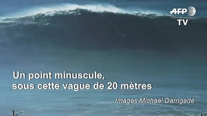 Surf: à Nazaré, Justine Dupont dompte une vague gigantesque