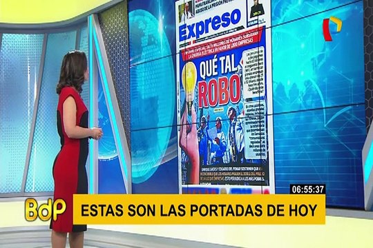 Estas son las principales portadas de diarios locales este lunes 18 de noviembre