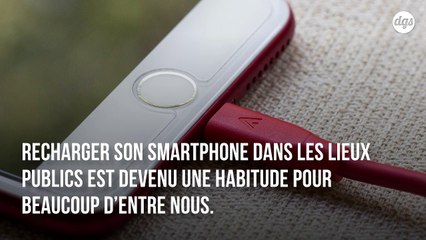 Des hackers peuvent pirater votre smartphone si vous le branchez à des bornes publiques