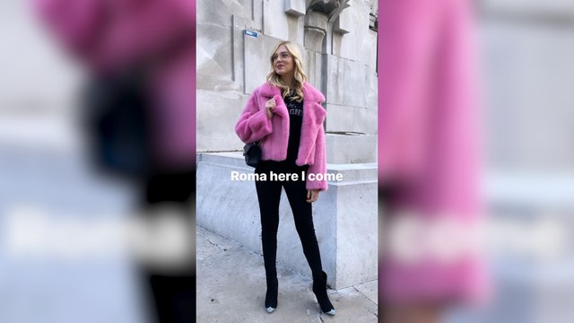 Chiara Ferragni continúa la promoción de su documental
