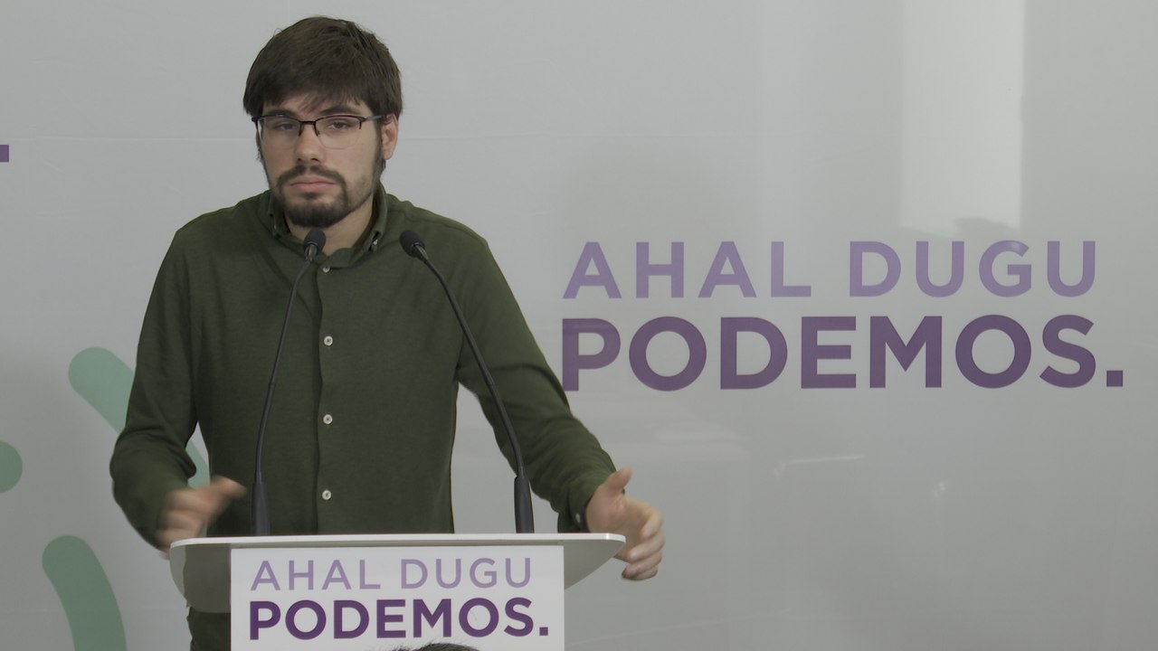 Podemos Euskadi sobre la carta de Iglesias: "Cuando uno gobierna con otros hay que ceder"