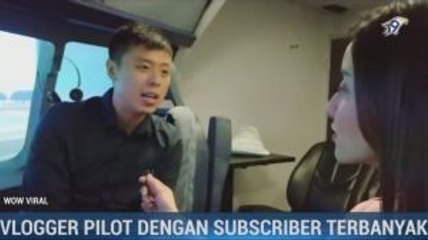 Vincent Raditya, Pilot Vlogger dengan Subscriber Terbanyak di Dunia