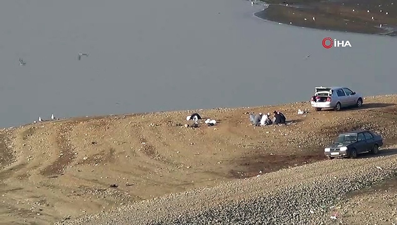 Avlanmanın yasak olduğu Tahtaköprü Baraj Gölü'nde sadece olta balıkçılığı serbest