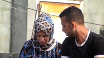 Gazzeli yeni evli çiftin hem evleri hem hayalleri yıkıldı